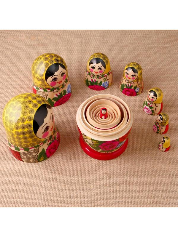 Матрёшка «Семёновская», 8 кукольная, высшая категория