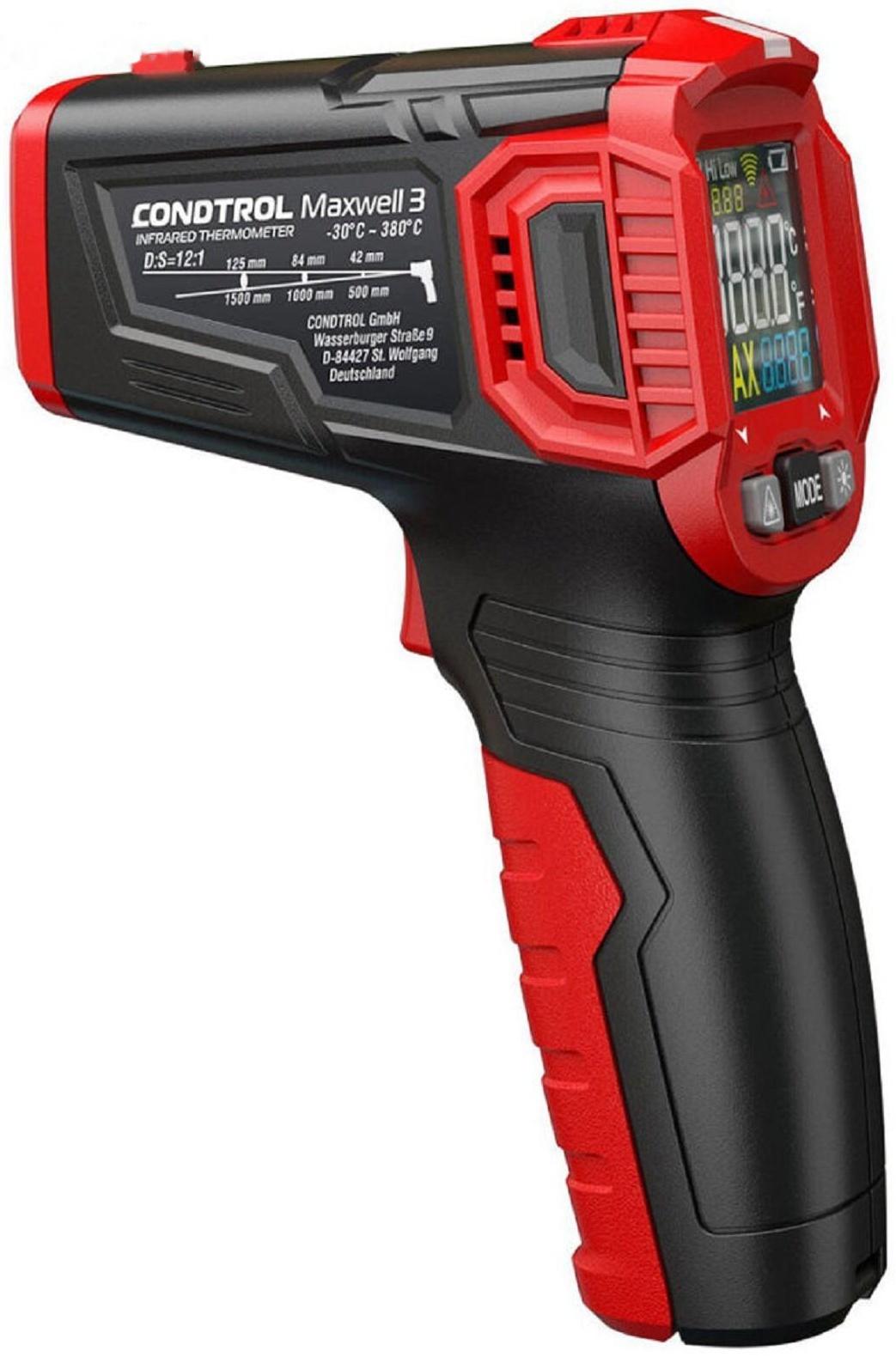 Пирометр CONDTROL Maxwell 3 3-16-043, от -30 до +380°С, ±1.5%+2°С