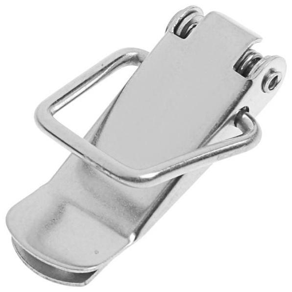Замок-защёлка на ящик Z01, 4.5 см, нержавейка, без проушины