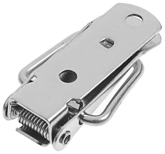 Замок-защёлка на ящик Z01, 4.5 см, нержавейка, без проушины