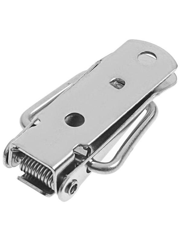 Замок-защёлка на ящик Z01, 4.5 см, нержавейка, без проушины