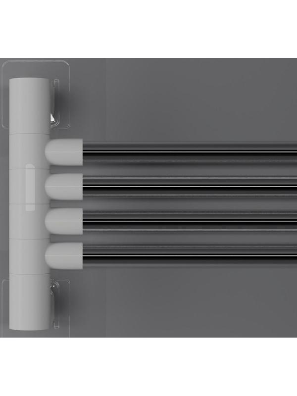 Держатель для полотенец, 4 спицы, на липучках