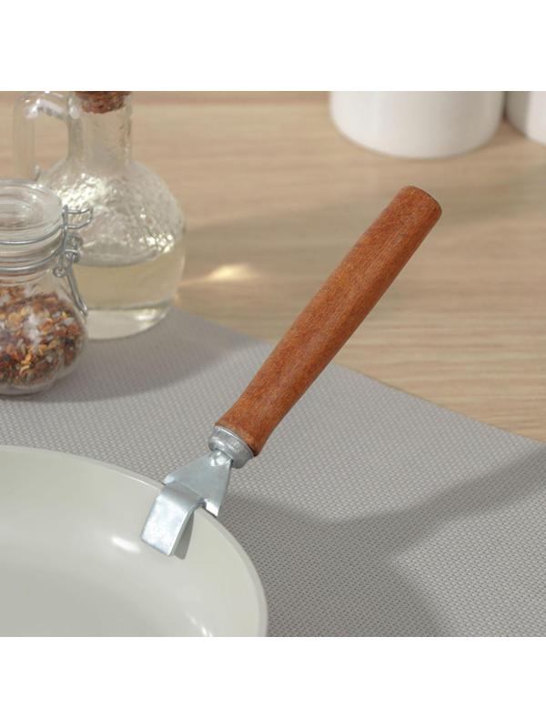 Сковородкодержатель, с деревянной ручкой из бука, 23 см