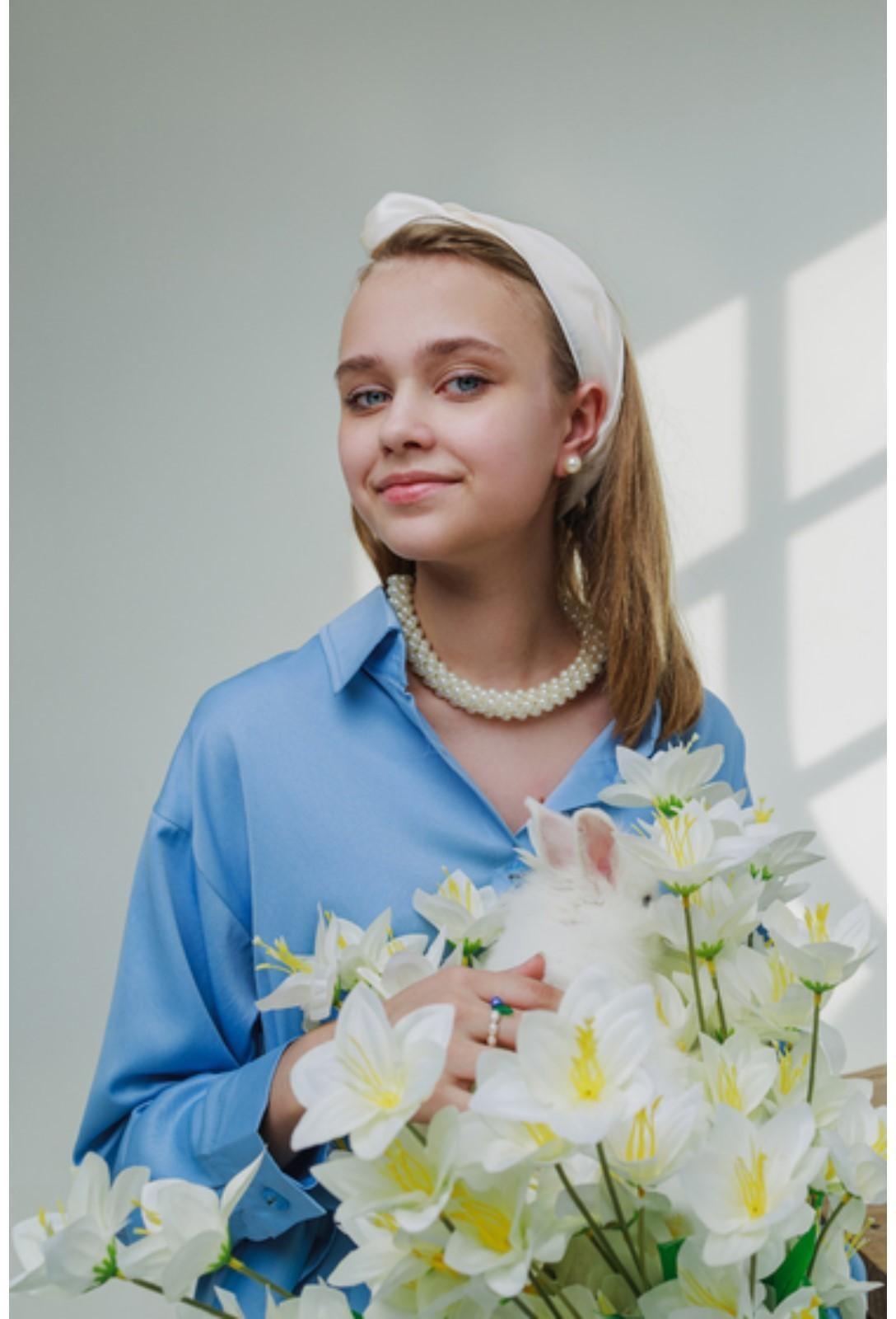 Набор 2 предмета: серьги, колье 