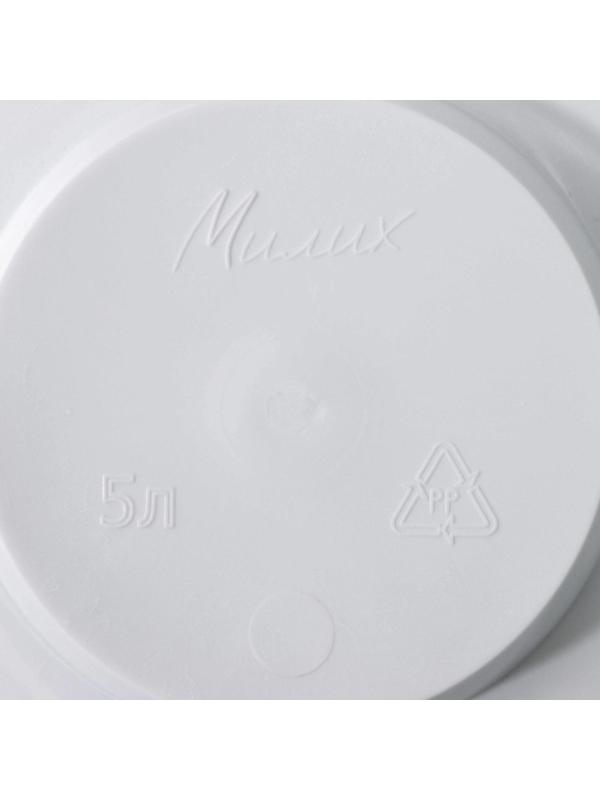 Горшок «Венеция», 5 л, цвет МИКС