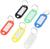 Бирка PALLADIUM для ключей, пластик, цвет микс , набор  6 шт