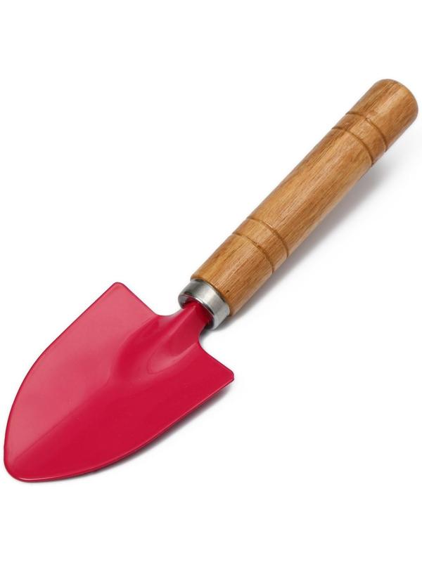 Набор садового инструмента, 3 предмета: рыхлитель, совок, грабли, длина 20 см