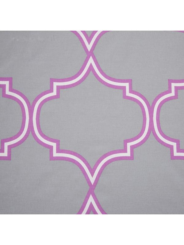 Простыня «Этель», размер 200х220 см, цвет сиреневый, поплин