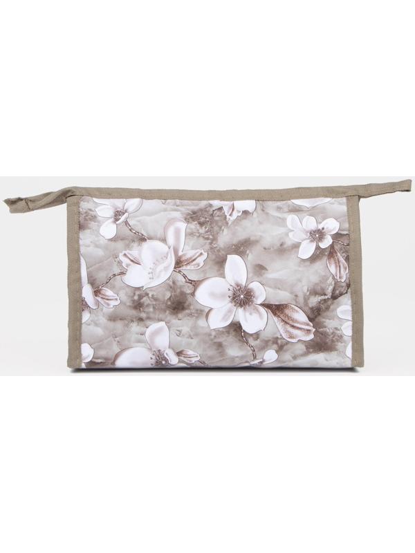 Косметичка на молнии, цвет бежевый