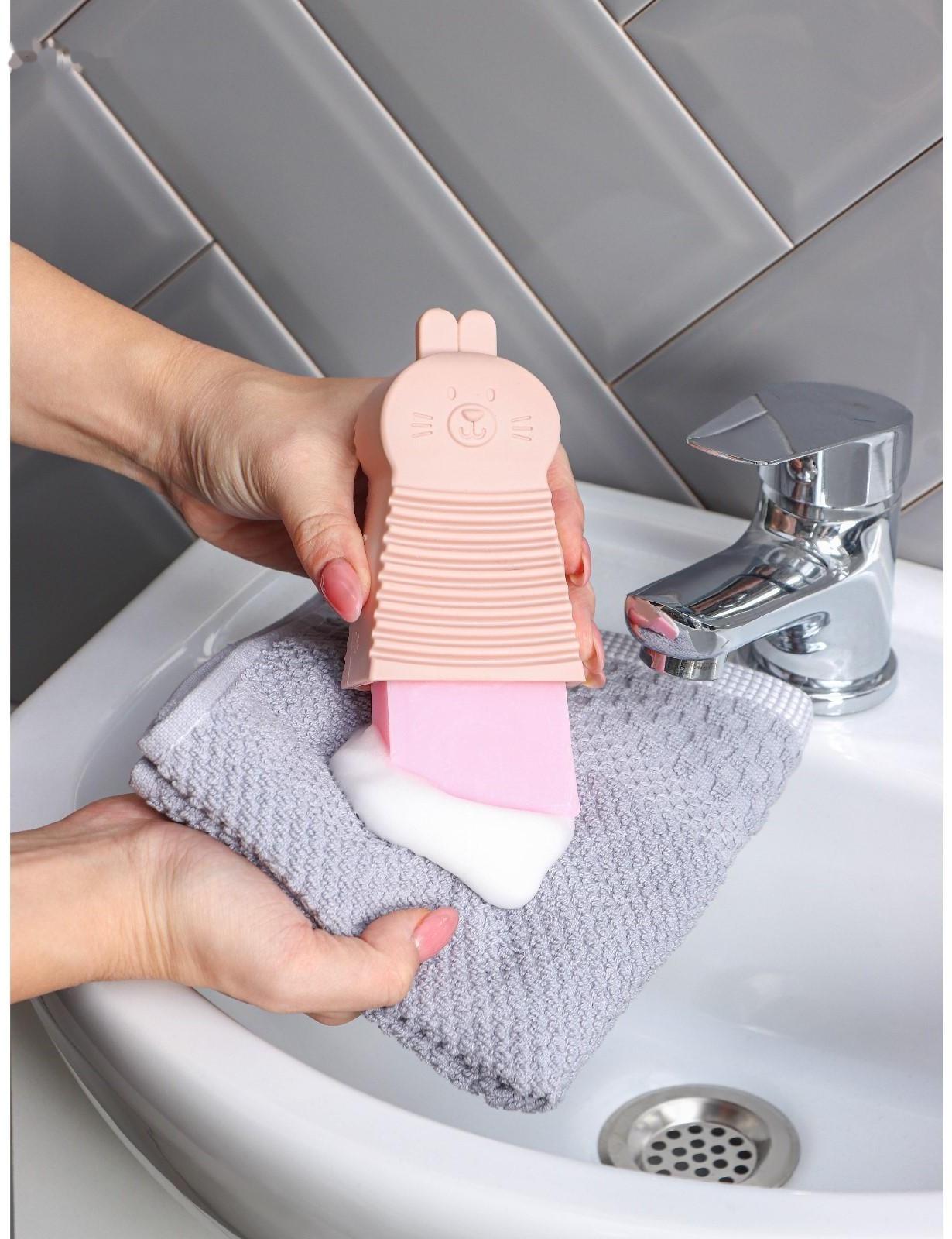 Щётка силиконовая для ручной стирки, цвет МИКС