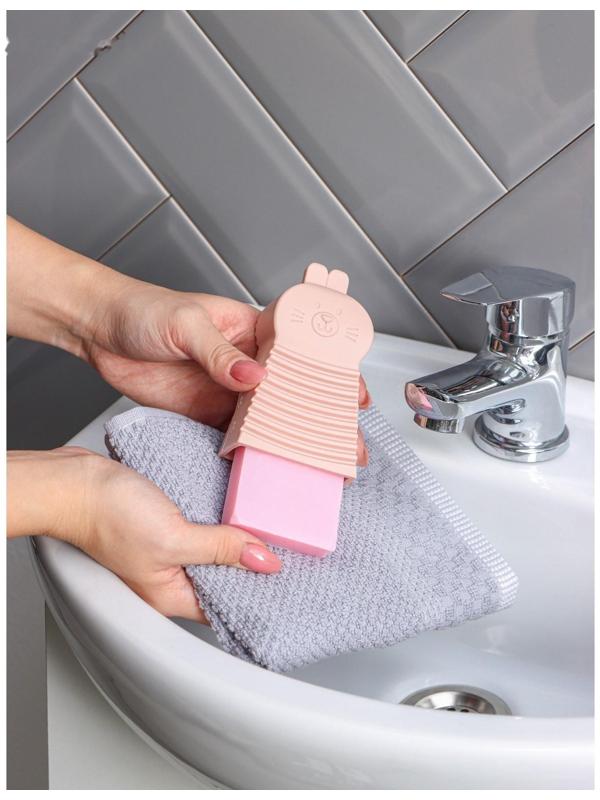 Щётка силиконовая для ручной стирки, цвет МИКС