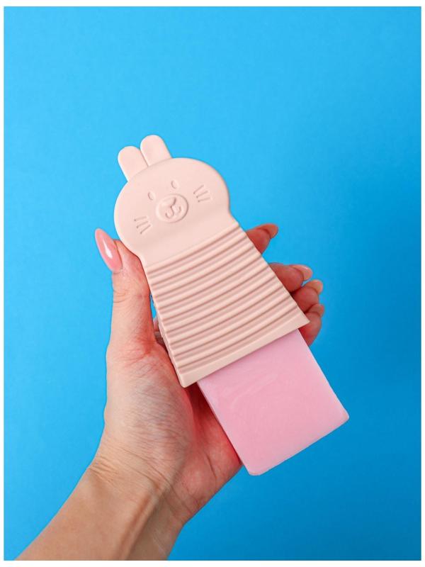 Щётка силиконовая для ручной стирки, цвет МИКС