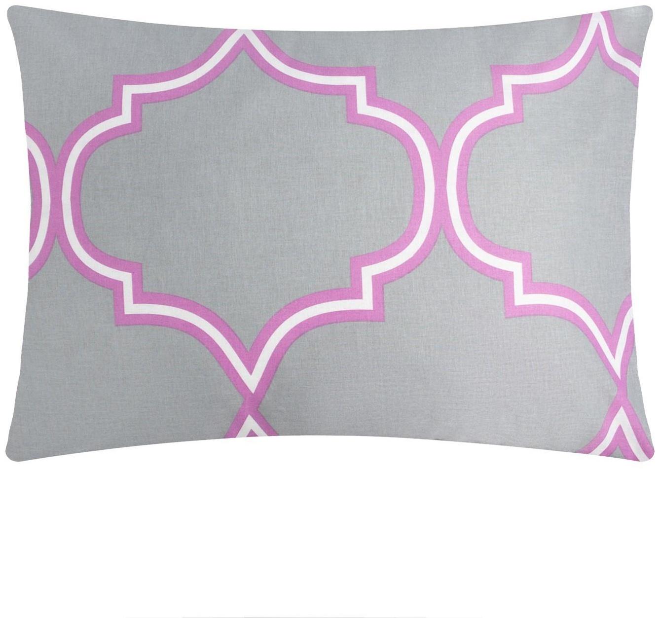 Наволочка «Этель», размер 50х70 см, цвет сиреневый, поплин