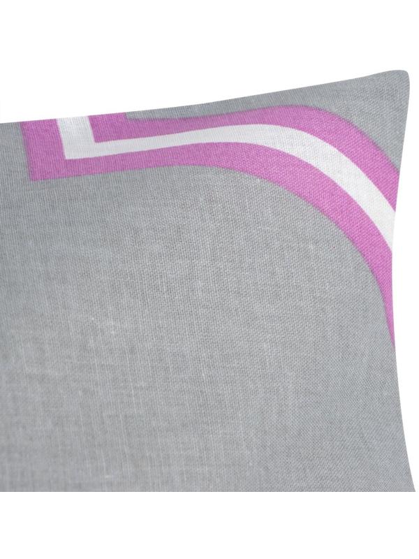 Наволочка «Этель», размер 50х70 см, цвет сиреневый, поплин