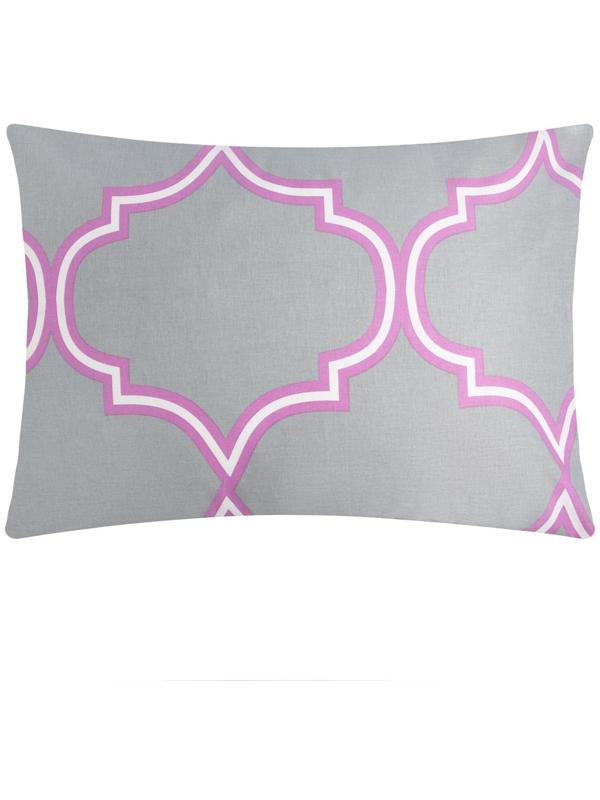 Наволочка «Этель», размер 50х70 см, цвет сиреневый, поплин