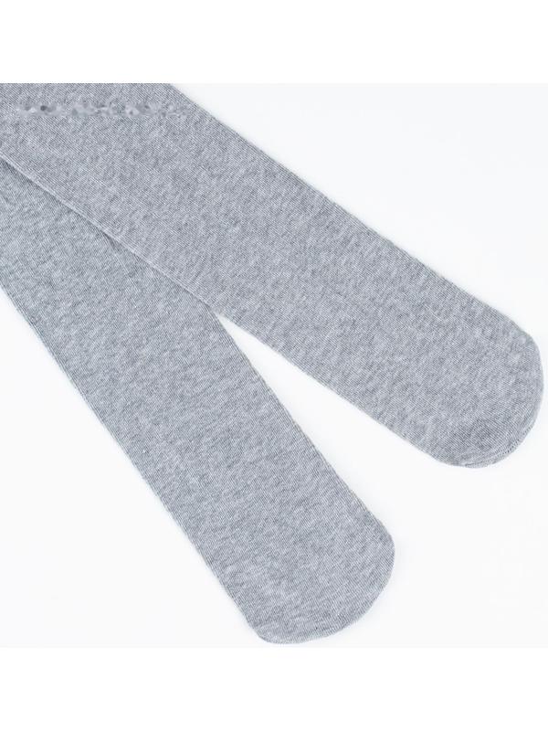 Колготки детские, цвет серый меланж (grigio melange), рост 116-122 см