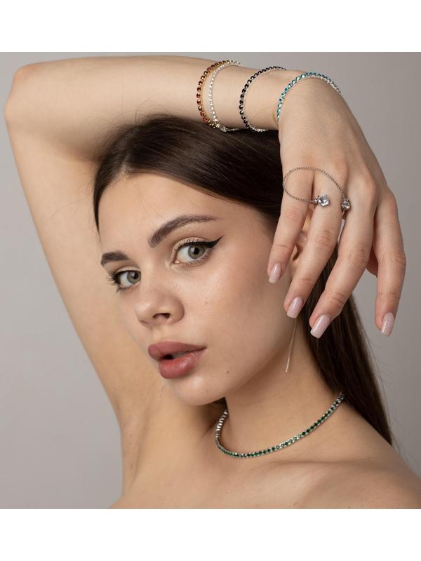 Браслеты со стразами 