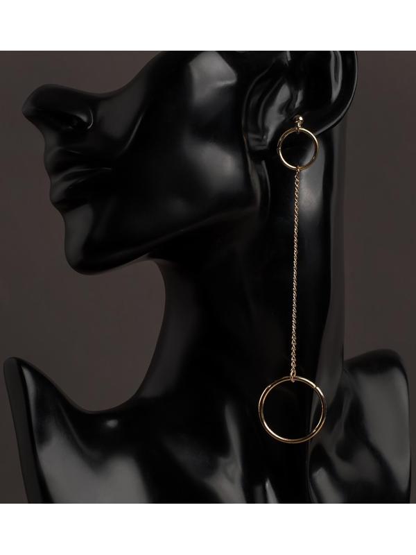 Серьги металл 