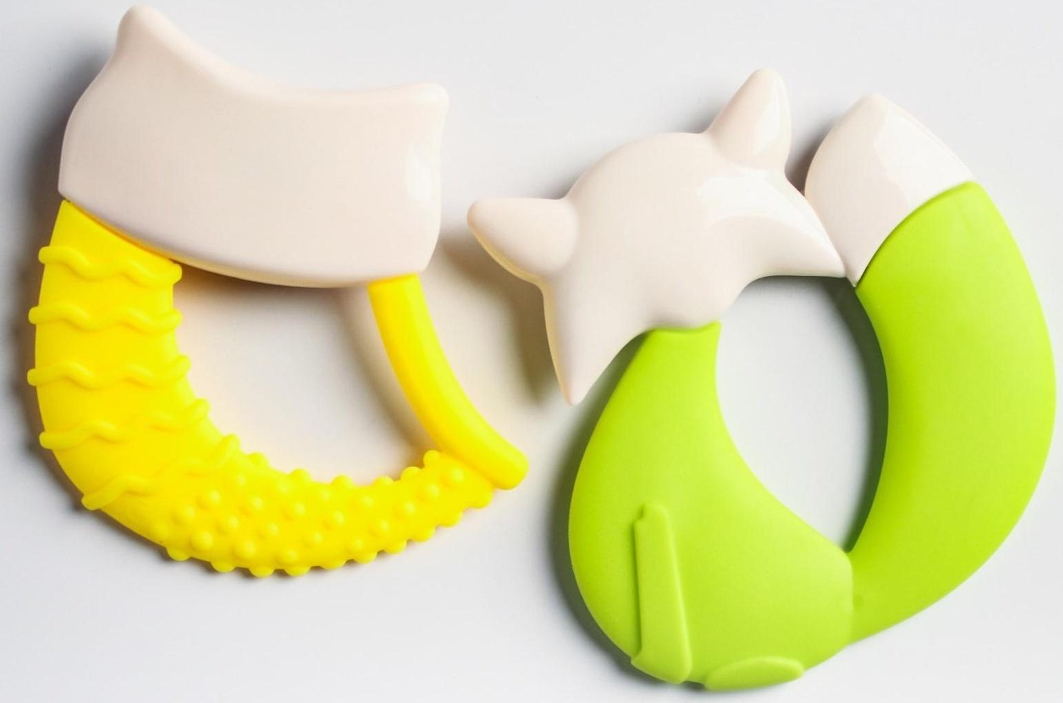 Набор погремушек «Наш малыш» с эластичными элементами, 2 шт