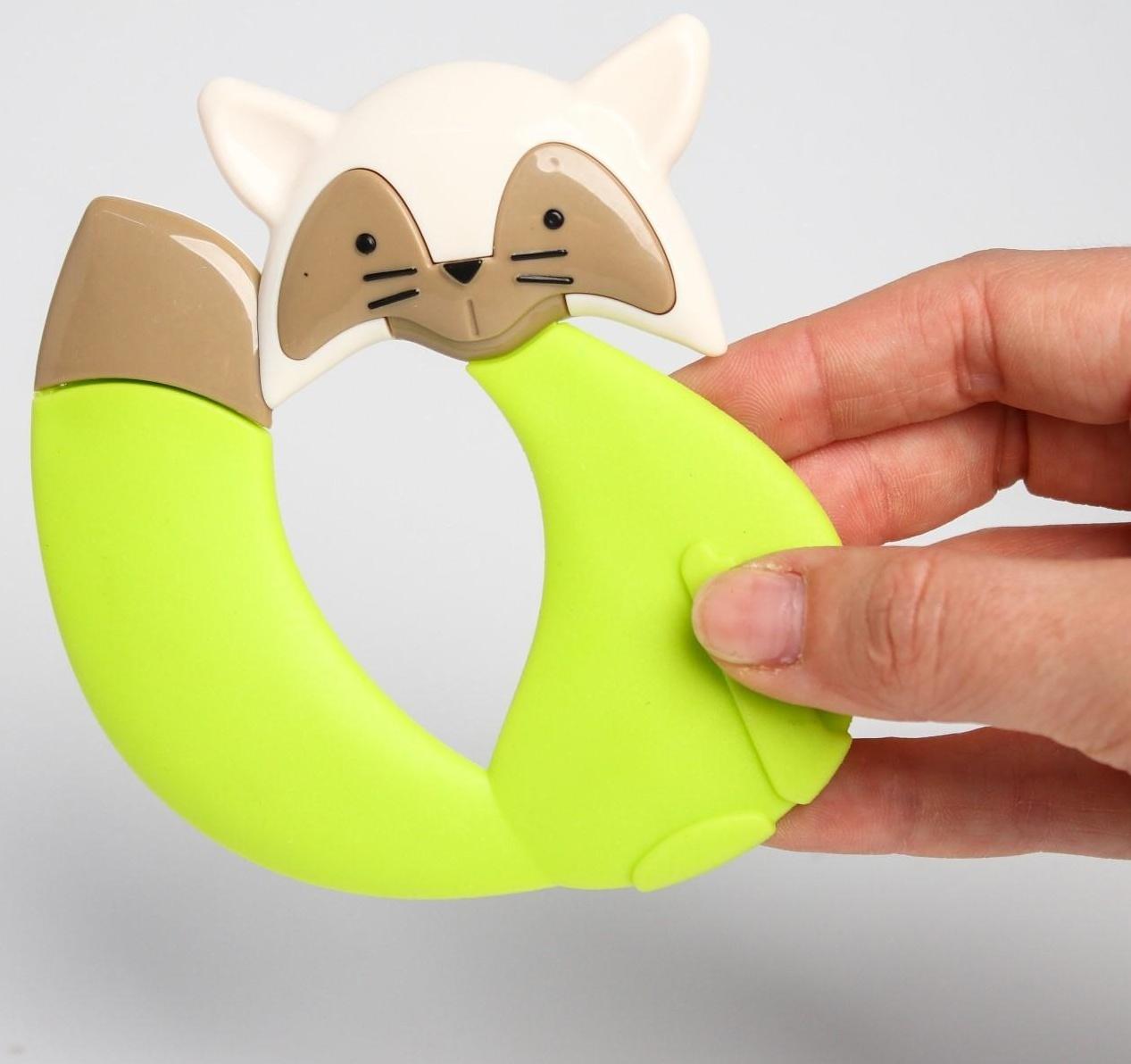 Набор погремушек «Наш малыш» с эластичными элементами, 2 шт