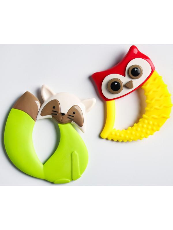 Набор погремушек «Наш малыш» с эластичными элементами, 2 шт