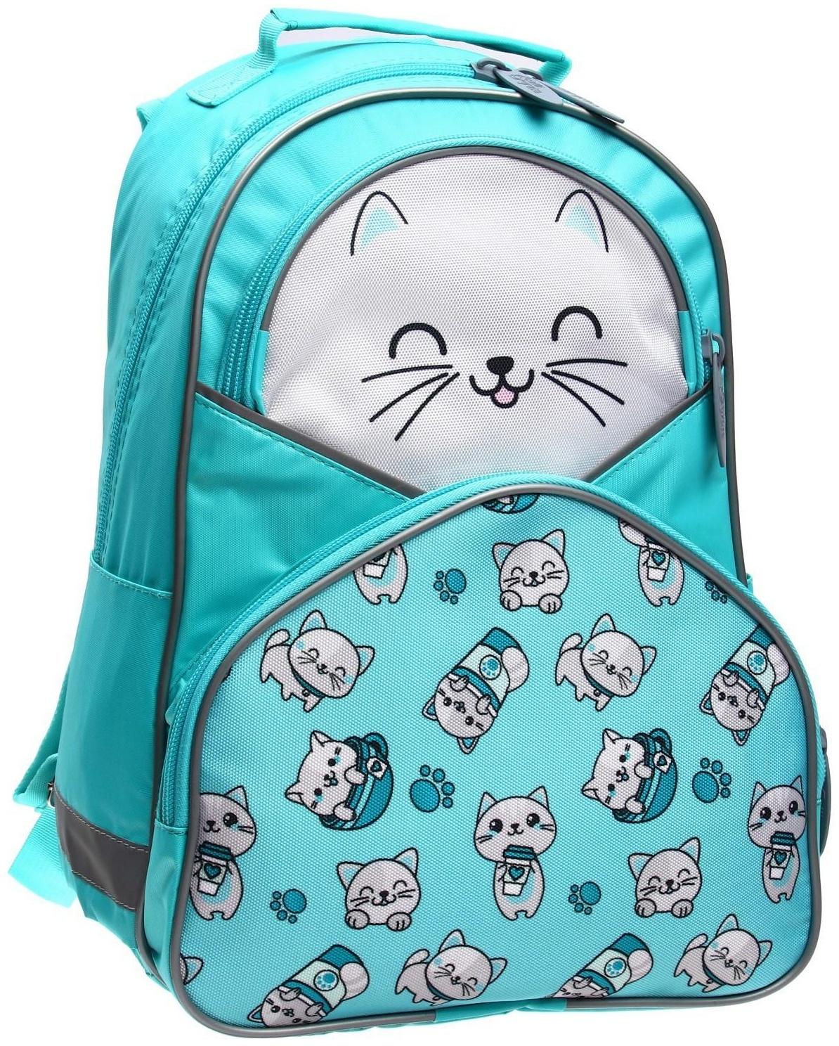 Рюкзак школьный, 37 х 26 х 13 см, эргономичная спинка, Calligrata АН 