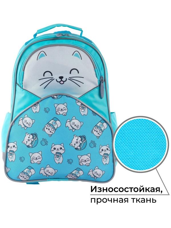 Рюкзак школьный, 37 х 26 х 13 см, эргономичная спинка, Calligrata АН 