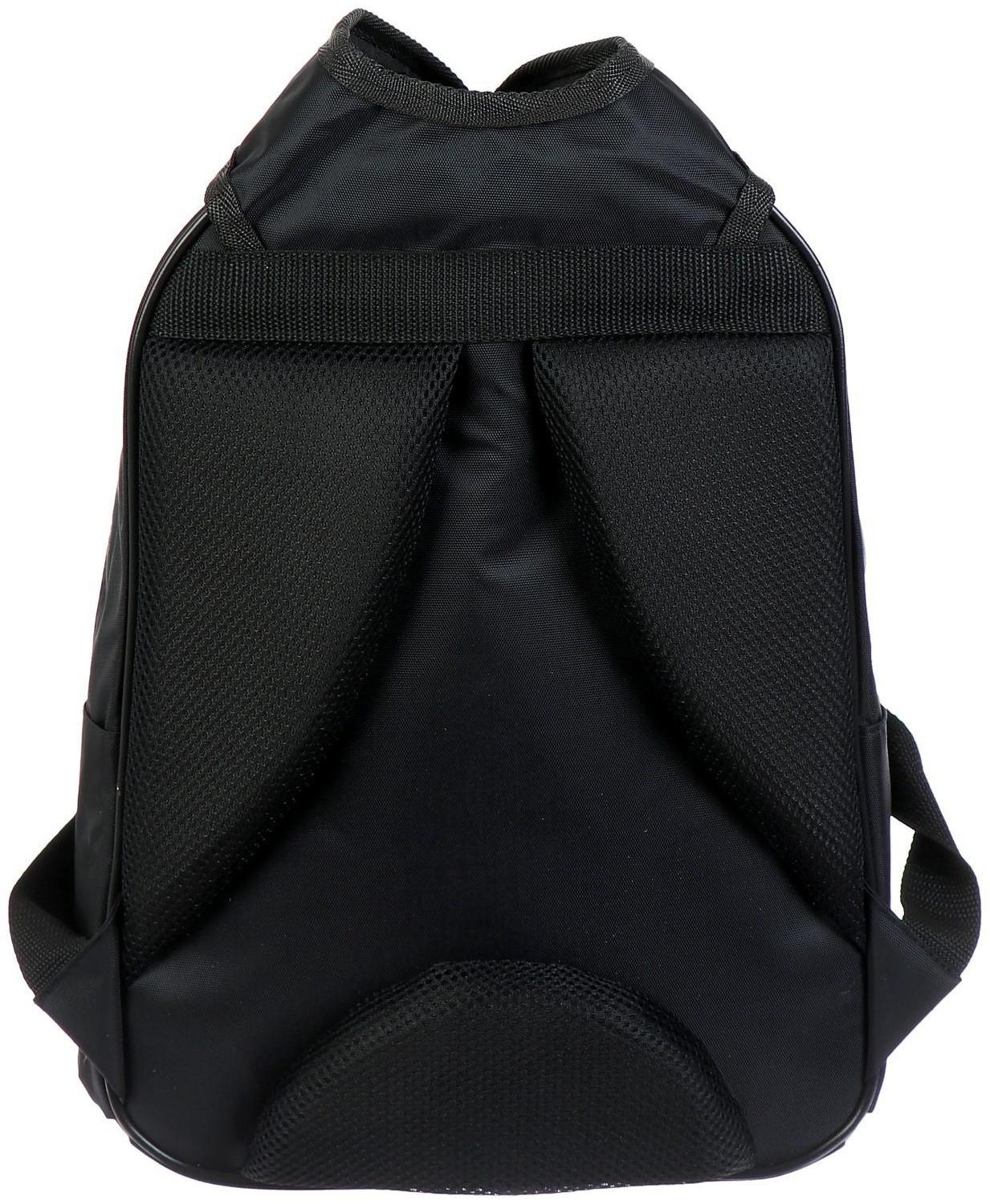 Рюкзак школьный, 37 х 26 х 13 см, эргономичная спинка, Calligrata АН 