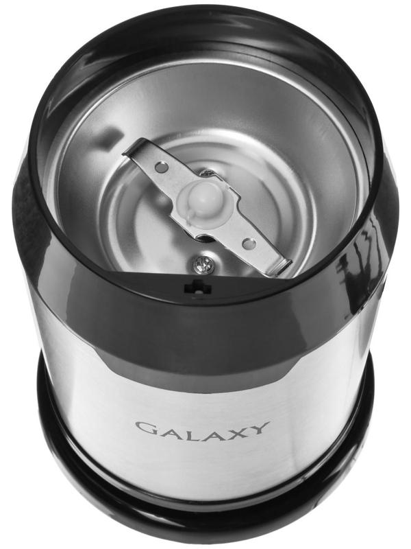 Кофемолка Galaxy GL 0906, электрическая, 200 Вт, 60 г, нож из нержавеющей стали