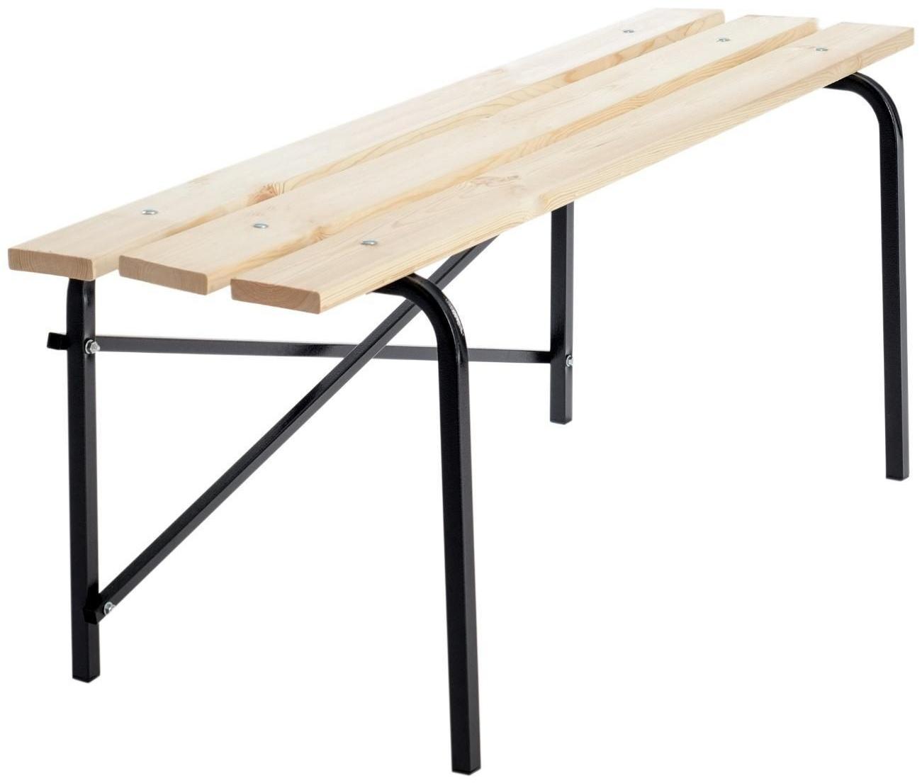 Скамейка садовая LAKSI  120 х 40 х 45 см