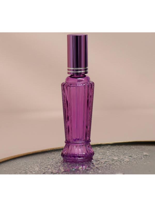 Флакон стеклянный для парфюма «Изящность», с распылителем, 15 мл, цвет МИКС