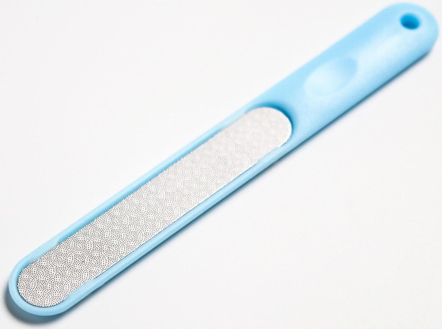 Детский маникюрный набор (ножницы, книпсер, пилка, пинцет), цвет голубой