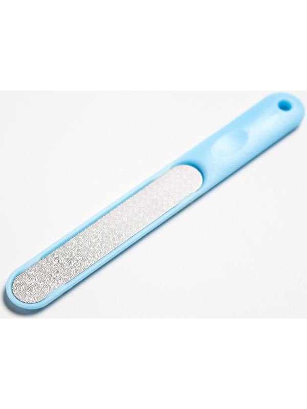 Детский маникюрный набор (ножницы, книпсер, пилка, пинцет), цвет голубой