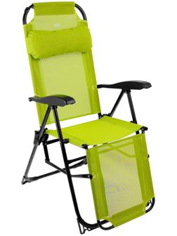 Кресло-шезлонг К3/Л, р. 82 x 59 x 116 см, принт лимонами