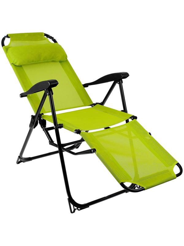 Кресло-шезлонг К3/Л, р. 82 x 59 x 116 см, принт лимонами