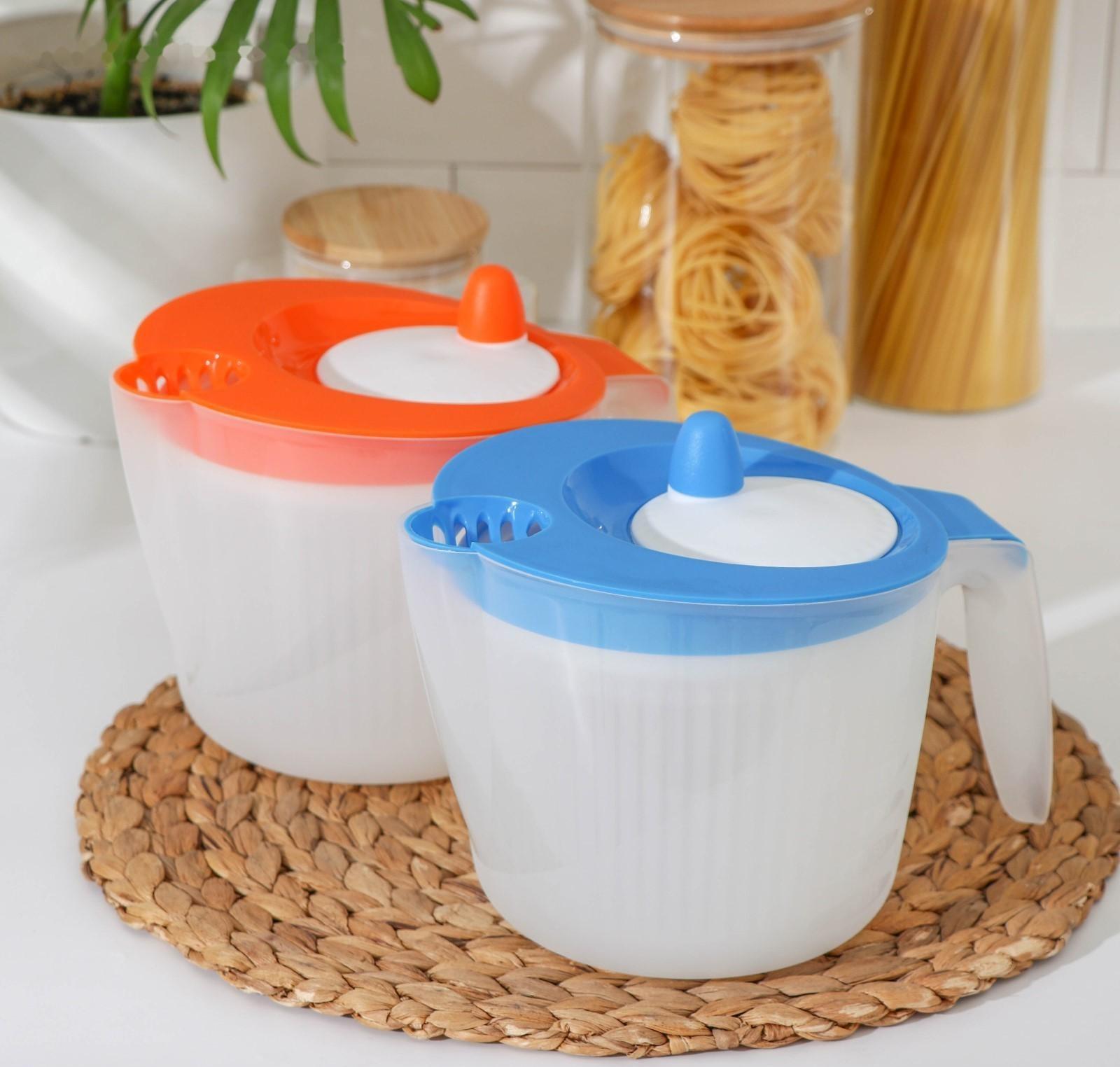 Сушилка для зелени с мерным кувшином, цвет МИКС