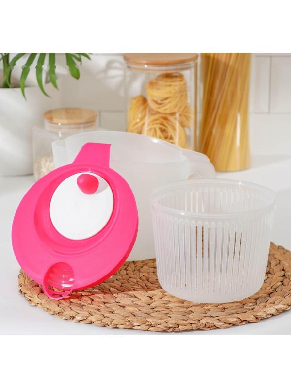 Сушилка для зелени с мерным кувшином, цвет МИКС