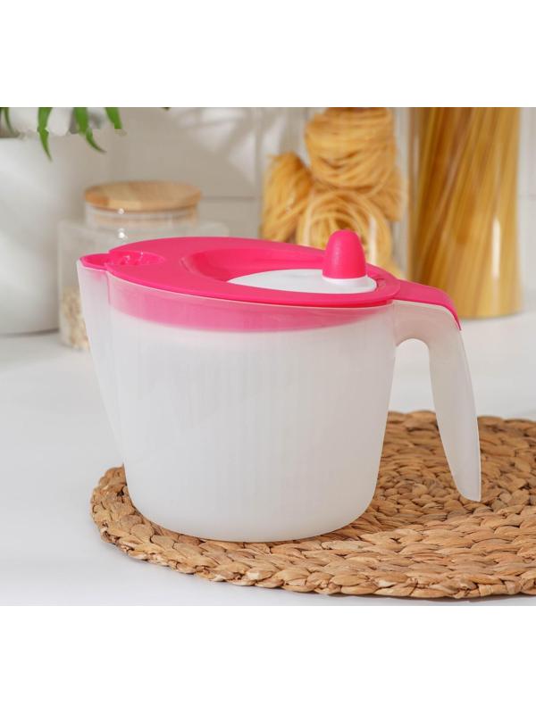 Сушилка для зелени с мерным кувшином, цвет МИКС