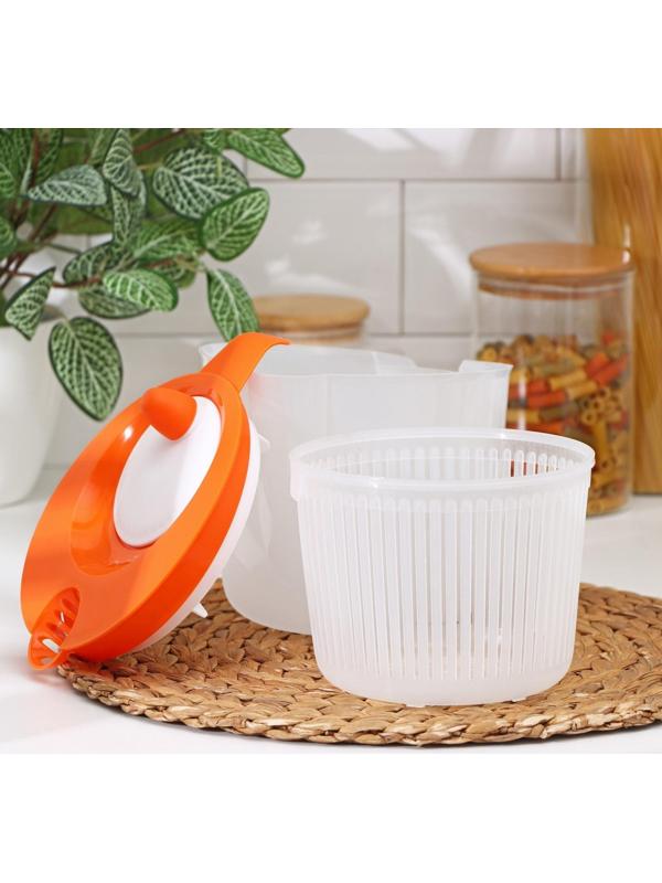 Сушилка для зелени с мерным кувшином, цвет МИКС