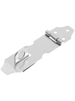 Накладка с проушиной для навесного замка, 75 мм, нержавеющая сталь