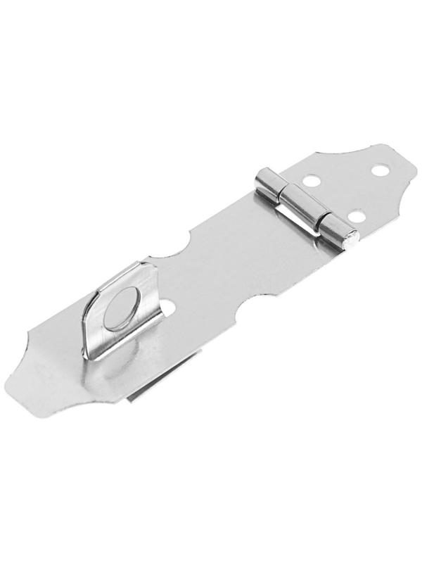 Накладка с проушиной для навесного замка, 75 мм, нержавеющая сталь