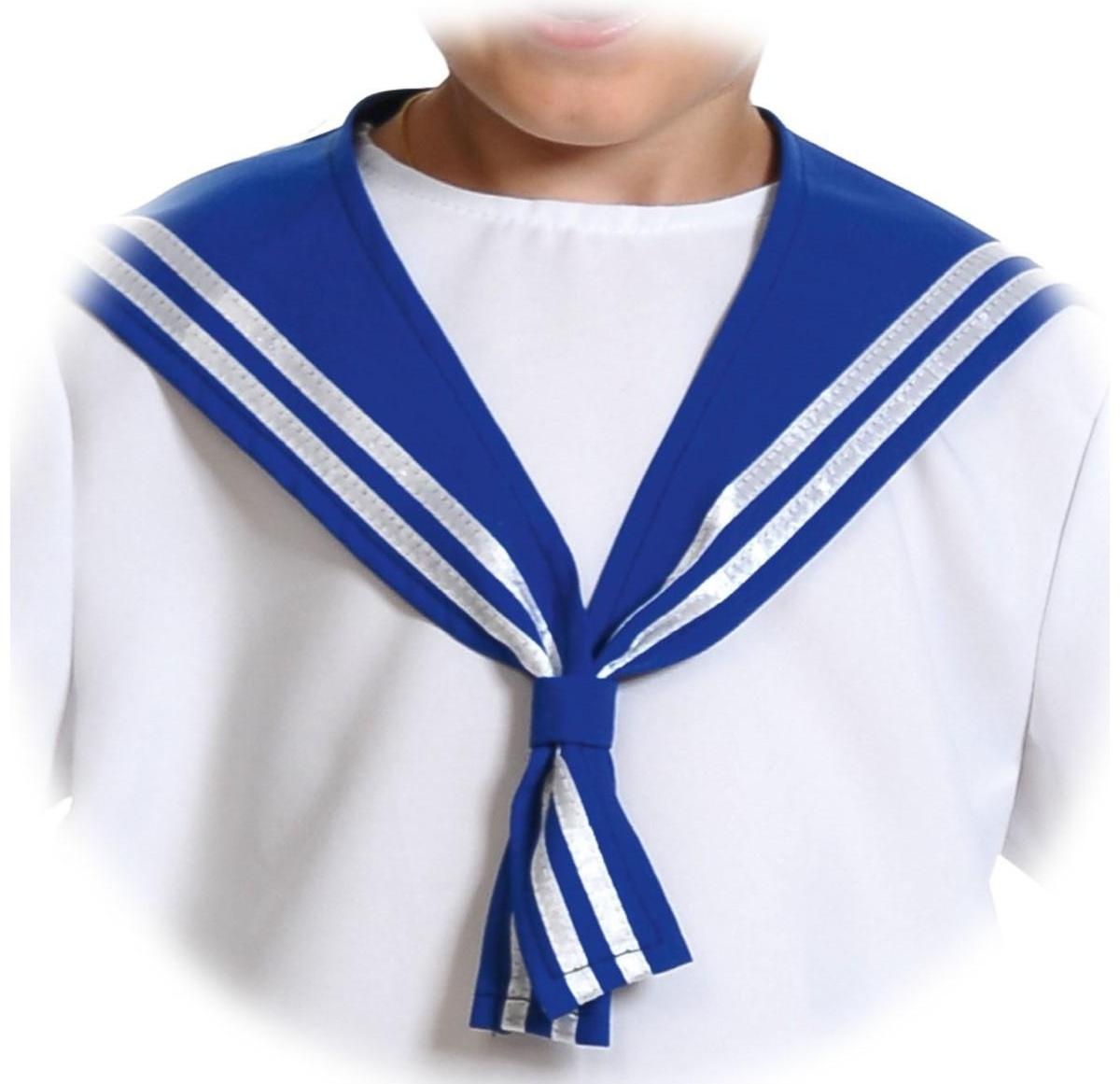 Гюйс детский, карнавальный, цвет синий