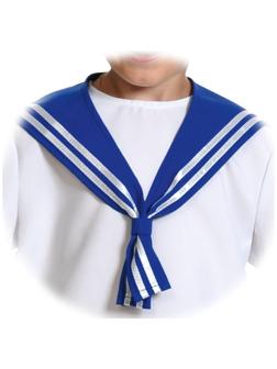 Гюйс детский, карнавальный, цвет синий