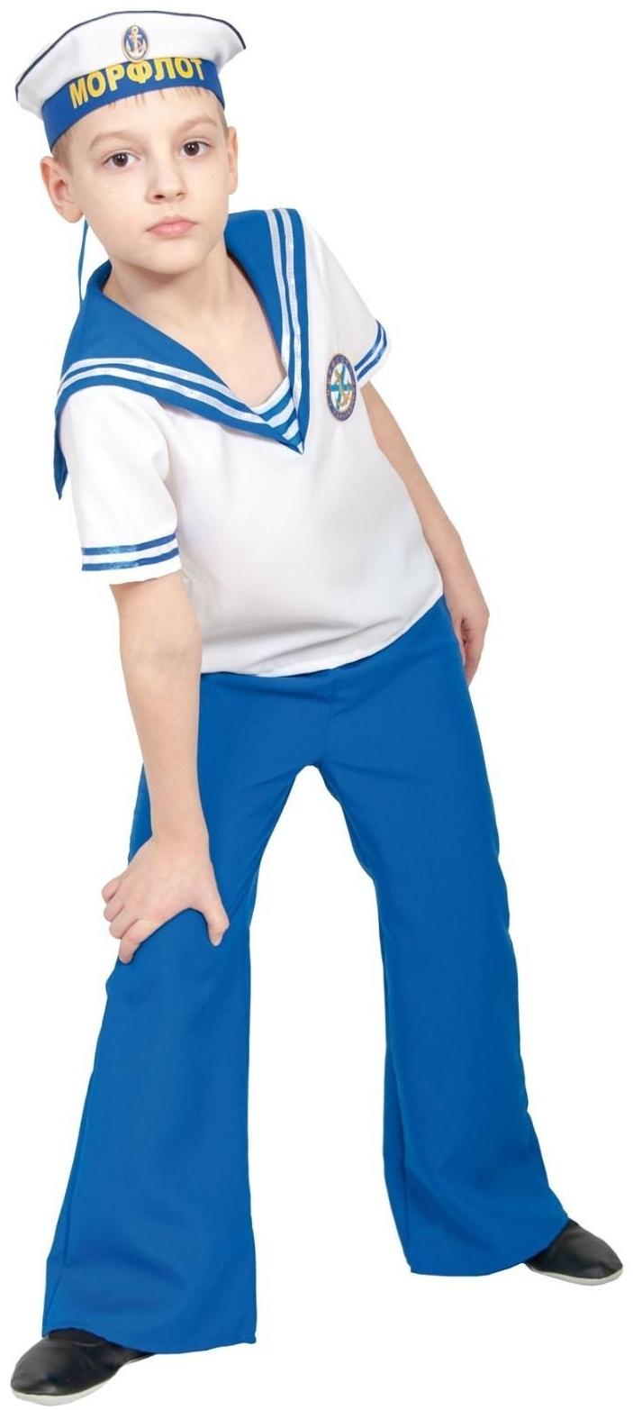 Карнавальный костюм «Морячок», детский, р. М, рост 128-134 см