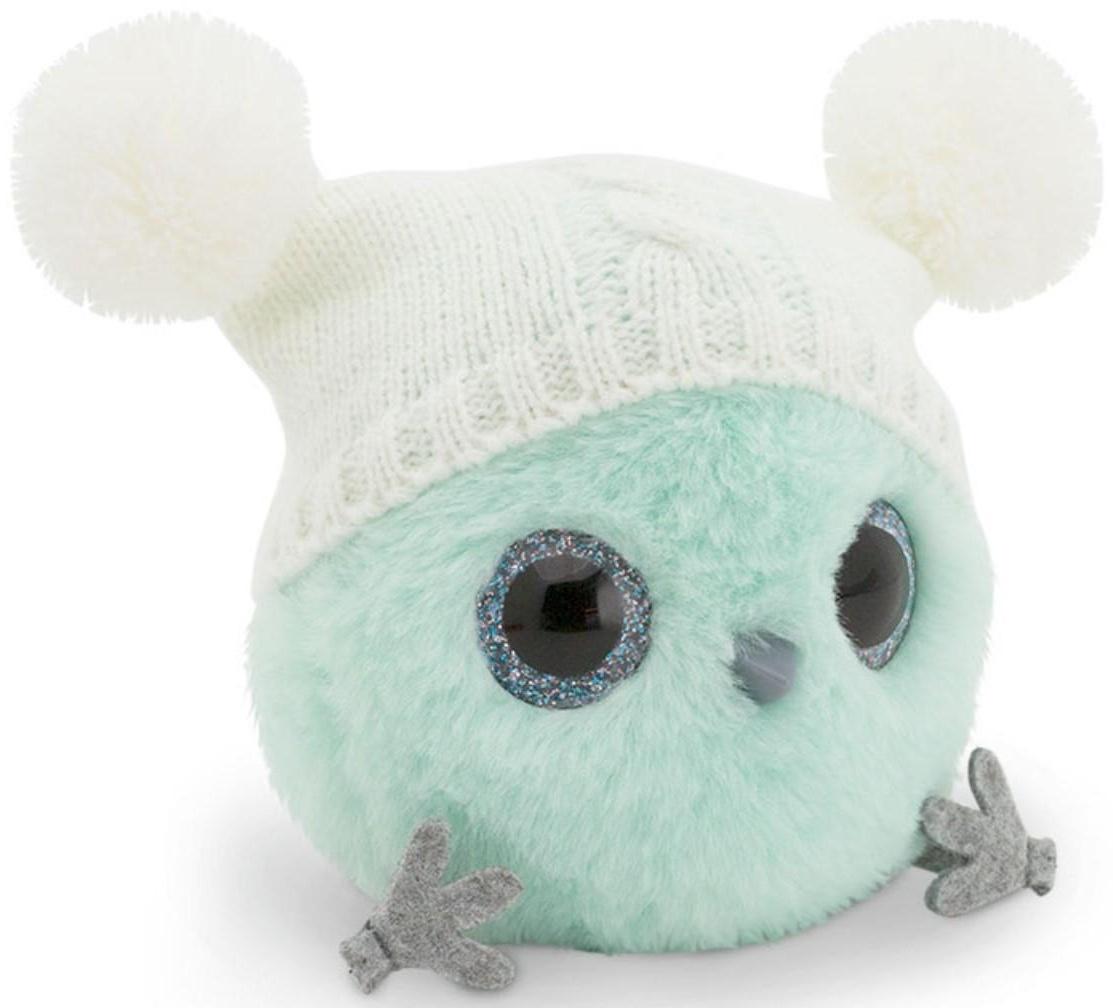 Мягкая игрушка «КТОтик в шапке с двумя помпонами», 13 см, цвет МИКС