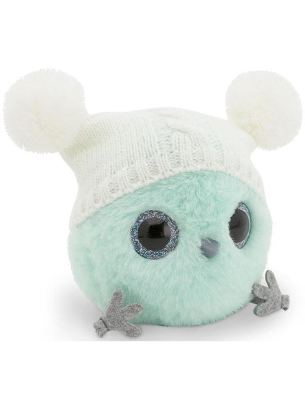 Мягкая игрушка «КТОтик в шапке с двумя помпонами», 13 см, цвет МИКС