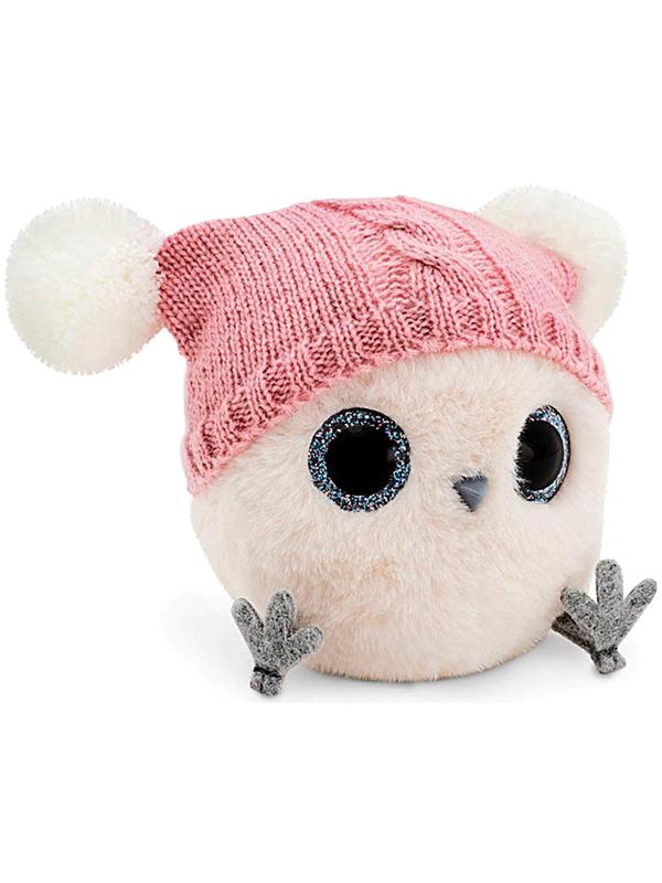 Мягкая игрушка «КТОтик в шапке с двумя помпонами», 13 см, цвет МИКС