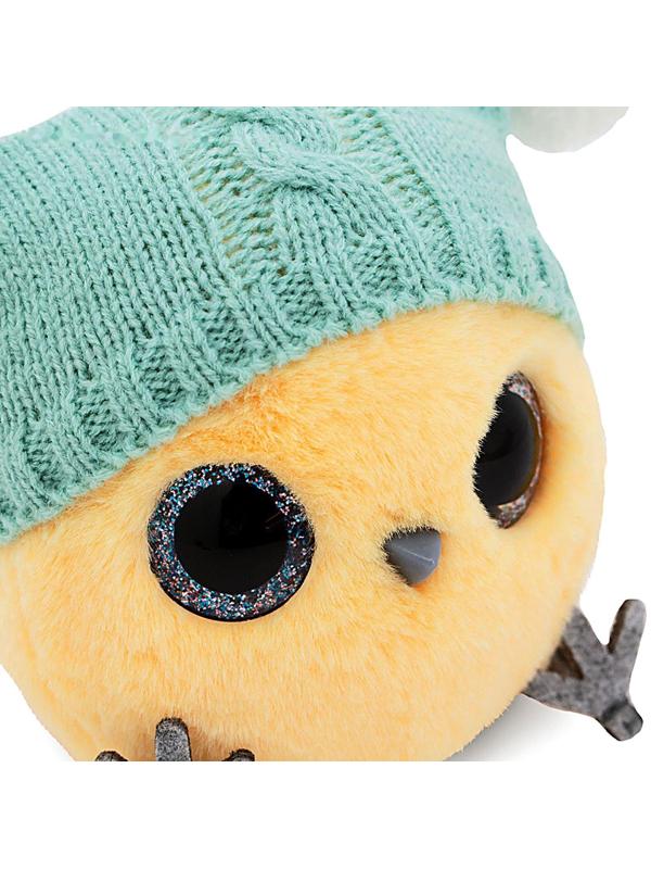 Мягкая игрушка «КТОтик в шапке с двумя помпонами», 13 см, цвет МИКС