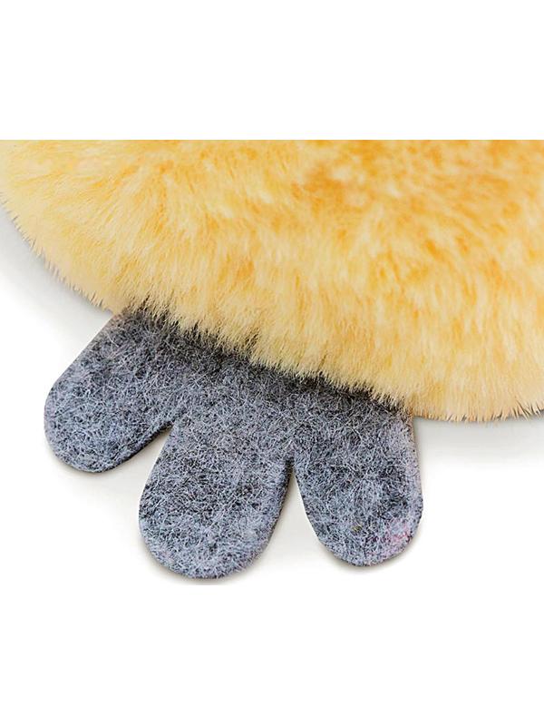 Мягкая игрушка «КТОтик в шапке с двумя помпонами», 13 см, цвет МИКС