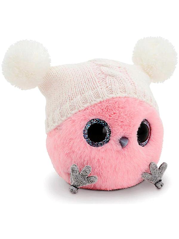 Мягкая игрушка «КТОтик в шапке с двумя помпонами», 13 см, цвет МИКС